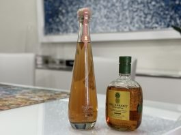 Buchannans Pineapple y Don Julio Rosado