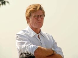 Robert,Redford,At,A,Press,Conference,Supporting,Prop,87.,Elysian