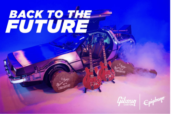 La Guitarra de Back To The Future | Cortesía 11:11 PR La Guitarra de Back To The Future | Cortesía 11:11 PR