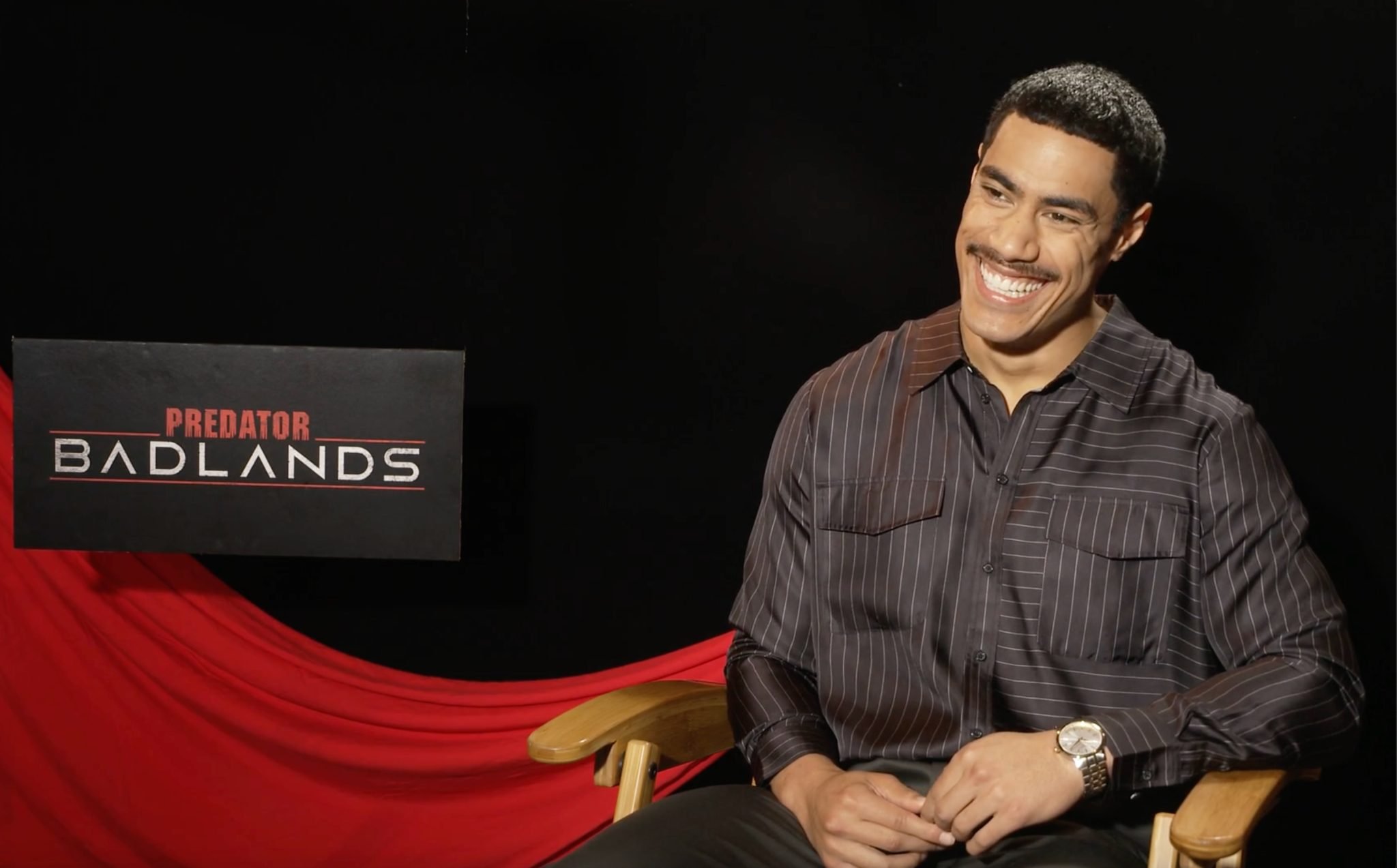 Dimitrius Schuster-Koloamatangi: Su viaje en Predator: Badlands