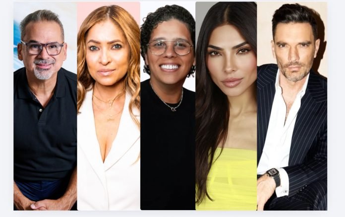 José Morales, Karen Padín, Mari Urdaneta, Alejandra Espinoza y Julián Gil José Morales, Karen Padín, Mari Urdaneta, Alejandra Espinoza y Julián Gil