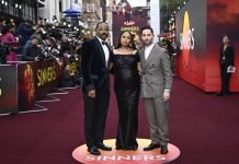 Ryan Coogler firmó con Netflix: el golpe que reconfigura el mapa creativo de Hollywood en 2026 LONDON, ENGLAND - APRIL 14: (L-R) Ryan Coogler, Zinzi Coogler and Sev Ohanian attend the european premiere of "Sinners" at Cineworld Leicester Square on April 14, 2025 in London, England. (Photo by Gareth Cattermole/Getty Images for Warner Bros. Pictures)