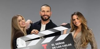 Carmen Aub, Rafael Amaya e Isabella Castillo | Foto: Telemundo