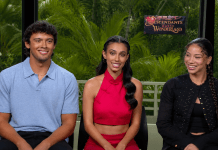 Los Descendants pasaron por Miami: garfios en la mesa, Encanto en la familia y un «viva Venezuela» El elenco de The Descendants: Wicked Wonderland | Foto: Popticular