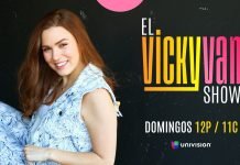 La chama que empezó con nosotros hoy sienta a Thalía en su sofá: lo de Vicky Van hay que celebrarlo El Vicky Van Show | Foto: TelevisaUnivision