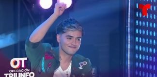 Sergio despidiéndose en Operación Triunfo | Foto: Cortesía Telemundo