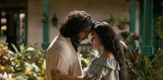 Cien Años de Soledad S1. (L to R) Marco Antonio González as José Arcadio Buendía, Susana Morales as Úrsula Iguaran in Cien Años de Soledad. Cr. Pablo Arellano /Netflix ©️2024