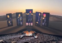 Los Backstreet Boys le arreglaron la Esfera a Las Vegas, y lo hicieron con camisetas blancas Backstreet Boys | Foto: Mauricio Ginestra