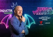 Facundo nunca ganó un reality. Ahora va a mandar en «Juego de Villanos» Facundo será el conductor de 'Juego de Villanos' | Foto: Cortesía Telemundo
