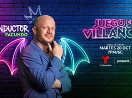 Facundo será el conductor de 'Juego de Villanos' | Foto: Cortesía Telemundo