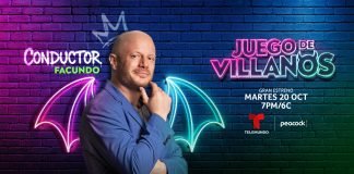 Facundo será el conductor de 'Juego de Villanos' | Foto: Cortesía Telemundo