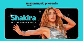 Shakira y Amazon Music | Foto: Amazon Music