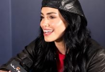 Lali contó cómo convenció a Tini de subir a River vestida de novia LALI | Foto: Cortesía entrevista Ultrafiesta
