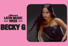 Becky G tendrá su Superstar Q&A en la Semana Billboard de la Música Latina, y llega con una nominación al Latin Grammy Becky G en el Billboard Latin Week | Foto: Cortesía Billboard